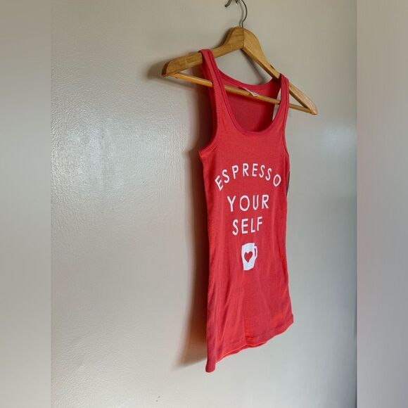 Coral Sleep & Co. Ribbed Tank Size M NWT - Picture 3 of 5